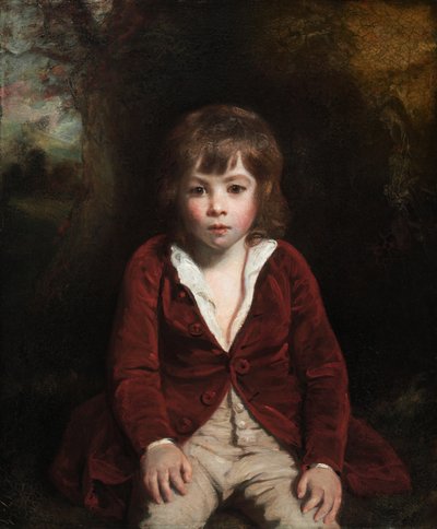 マスターバンバリーの肖像 作： Joshua Reynolds